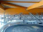 Nettoyage de fin de chantier du Centre d'athlétisme couvert du val de Reuil